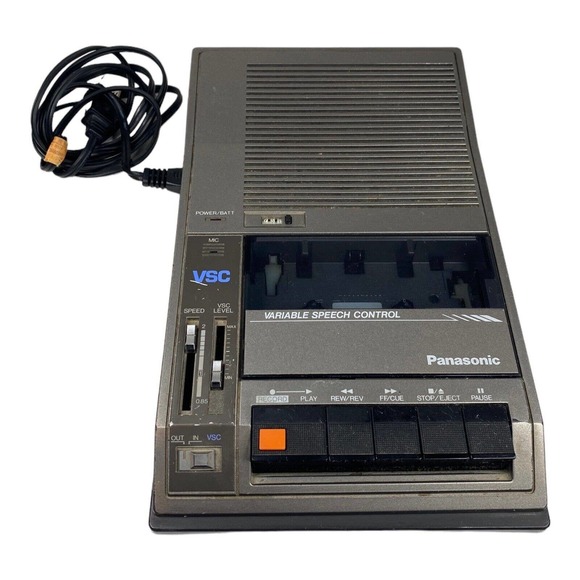 Panasonic Other Panasonic Rq285 Cassette Recorder Player Variable